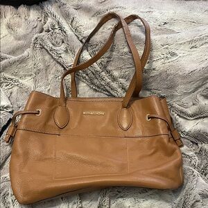 Michael Kors Brown Leather Tote